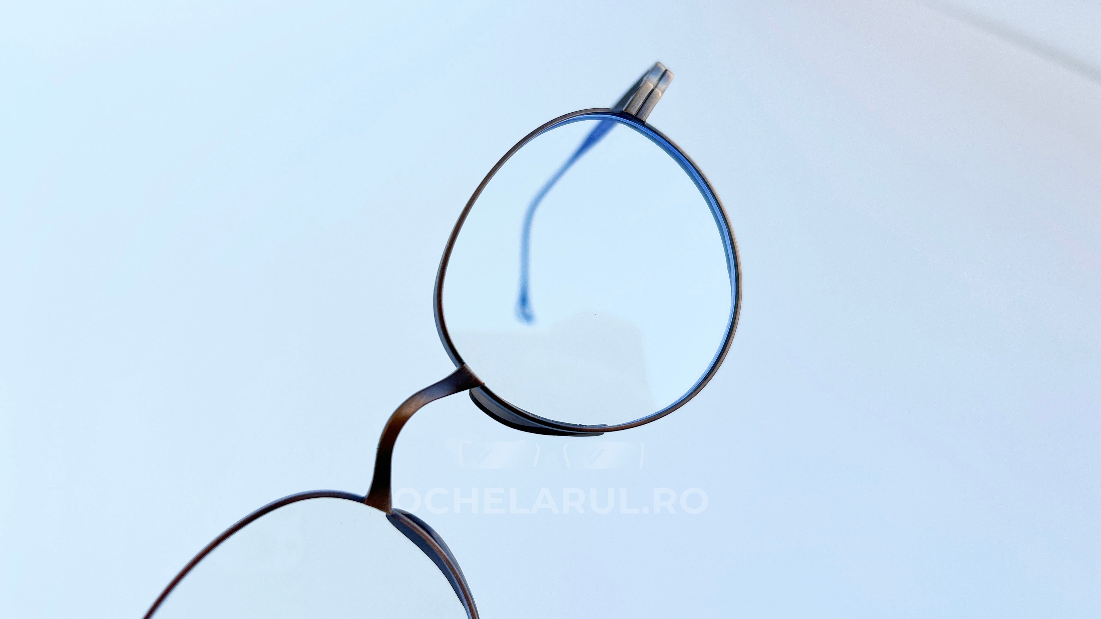 Rame ochelari Rotunzi din Titan Vintage Style
