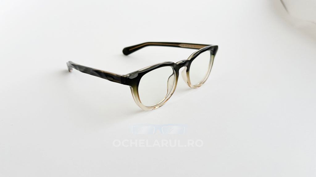Rame ochelari Stil Clasic cu design elegant și lentile transparente, potrivite pentru ochelari de vedere.
